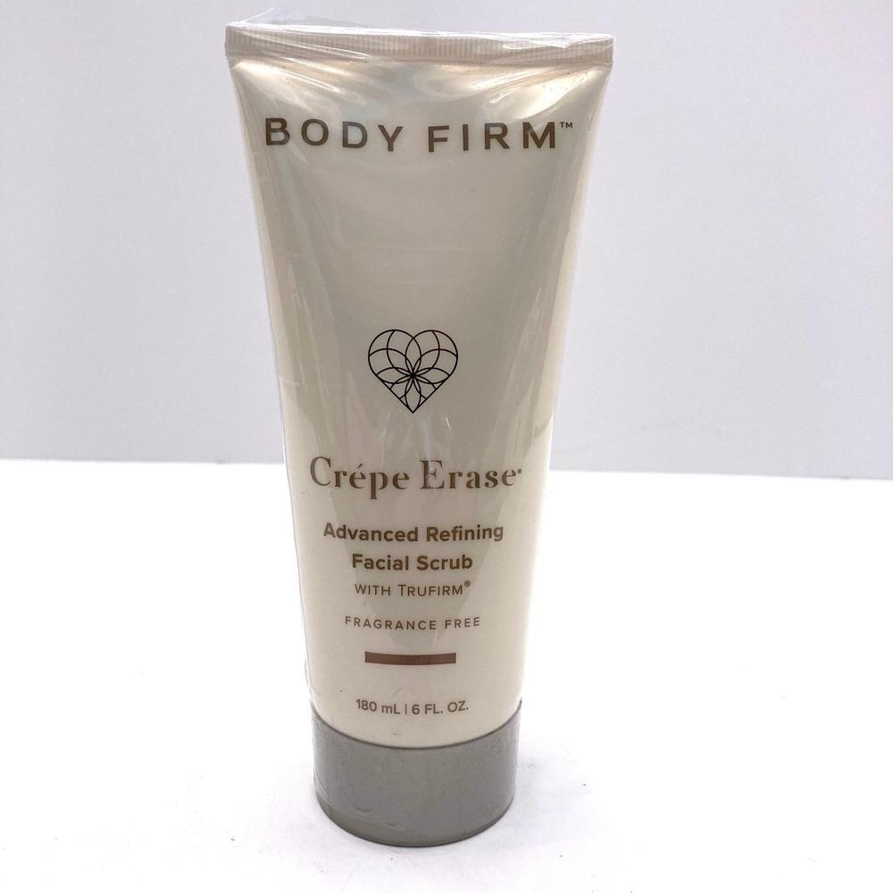 Crepe Erase Body Firm Advanced Refining Facial Scrub 6 Oz Trufirm‎ New Sealed